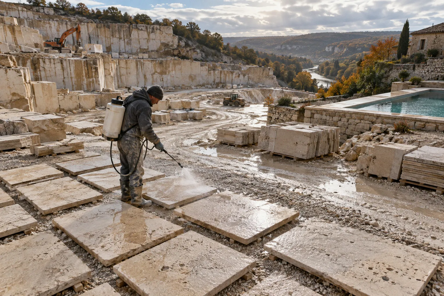Traitement hydrofuge pour pierre : étapes d'une protection durable